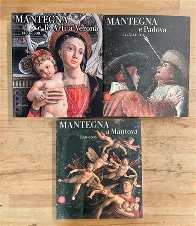 ANDREA MANTEGNA - Lotto unico di 3 cataloghi