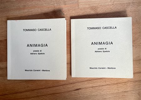 CATALOGHI CON DISEGNO (TOMMASO CASCELLA) - Lotto unico di 2 cataloghi con disegno