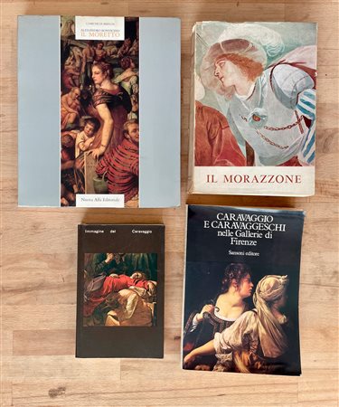CARAVAGGIO, MORAZZONE E BONVICINO - Lotto unico di 4 cataloghi
