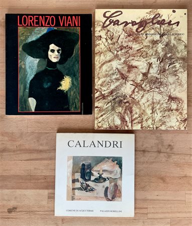 LORENZO VIANI E MARIO CALANDRI - Lotto unico di 3 cataloghi