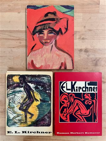 E. L. KIRCHNER - Lotto unico di 3 cataloghi
