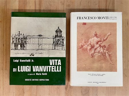 LUIGI VANVITELLI E FRANCESCO MONTI - Lotto unico di 2 cataloghi