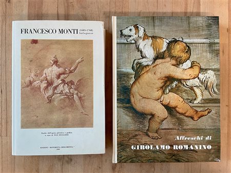 FRANCESCO MONTI E GIROLAMO ROMANINO - Lotto unico di 2 cataloghi
