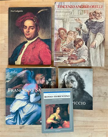 PITTURA ANTICA - Lotto unico di 5 cataloghi