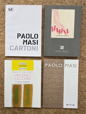 ARTE ANALITICA (GRIFFA, MASI E CECCHINI) - Lotto unico di 4 cataloghi