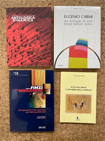 ASTRAZIONE ITALIANA DEL DOPOGUERRA (CARMI, COSTALONGA, FINZI - MORANDIS E ROSSI) - Lotto unico di 4 cataloghi