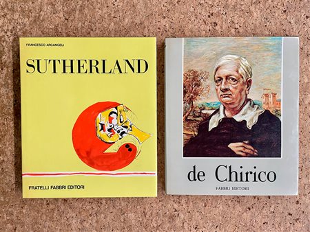 GRAHAM SUTHERLAND E GIORGIO DE CHIRICO - Lotto unico di 2 cataloghi