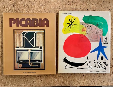 JOAN MIRÓ E FRANCIS PICABIA - Lotto unico di 2 cataloghi