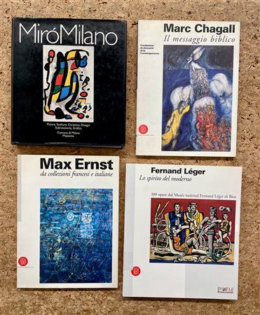 PROTAGONISTI DEL NOVECENTO - Lotto unico di 4 cataloghi