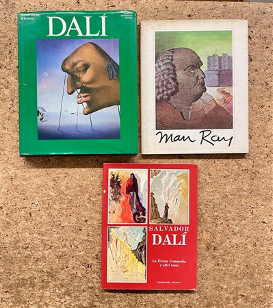 SALVADOR DALÌ E MAN RAY - Lotto unico di 3 cataloghi