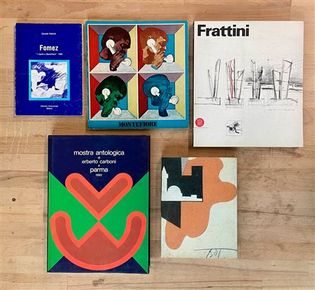 ARTE ITALIANA DEL DOPOGUERRA - Lotto unico di 5 cataloghi