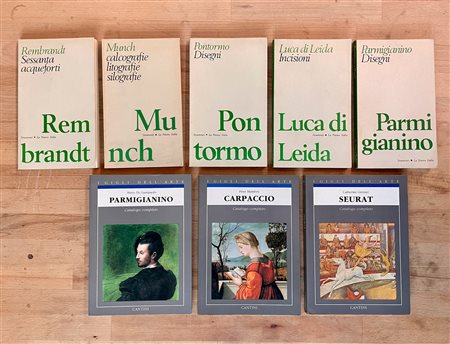 PITTURA ANTICA - Lotto unico di 8 cataloghi
