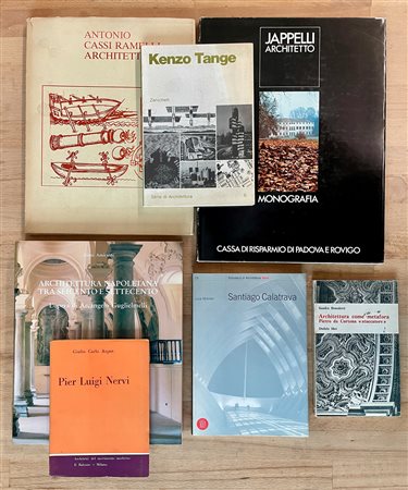 ARCHITETTURA ANTICA E MODERNA - Lotto unico di 7 cataloghi
