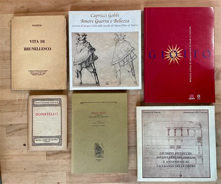 ARTE E ARCHITETTURA ANTICA - Lotto unico di 6 cataloghi