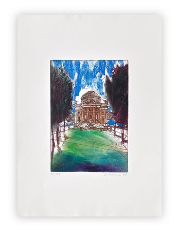 GIULIANO COLLINA (1938) - Il Tempio Voltiano, 1997