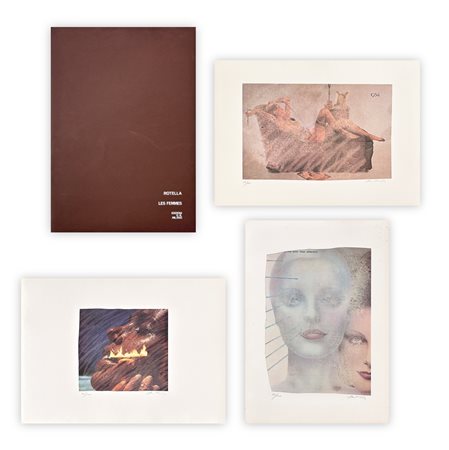 MIMMO ROTELLA (1918-2006) - Les femmes, 1979