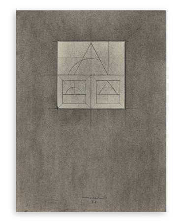 WALTER VALENTINI (1928-2022) - Progetto 'Immagini grigie', 1977