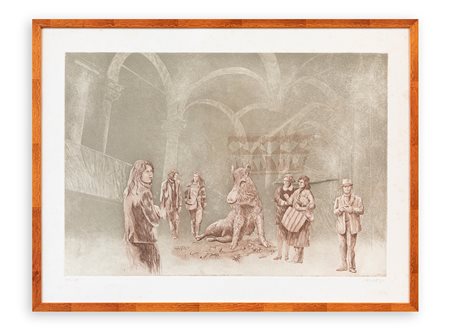 ROBERT CARROLL (1934-2016) - Senza Titolo, 1981