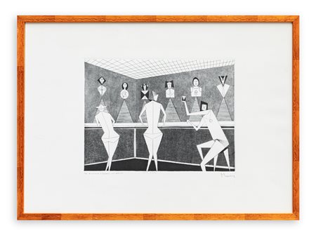 MOUSSA AZIZ - Gente al bar