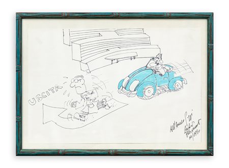 AUTORE INDECIFRATO - Senza Titolo, 1990