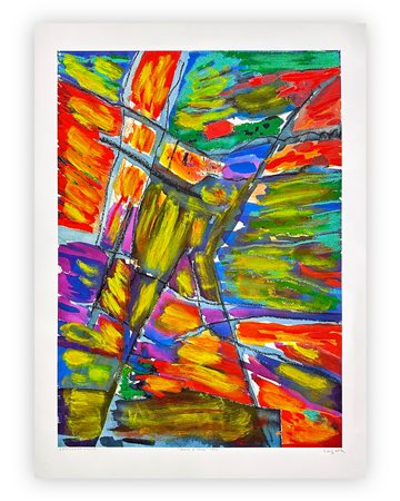 ANTONIO CORPORA (1909-2004) - Rocce e mare, 1997