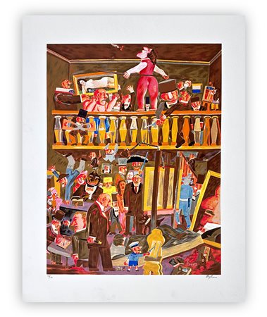 FRANZ BORGHESE (1941-2005) - Senza Titolo