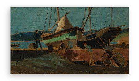 ALFONSO HOLLAENDER (1845-1923) - Senza Titolo