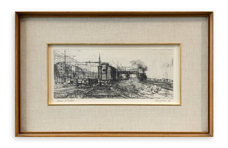 RENZO VESPIGNANI (1924-2001) - Senza Titolo, 1957