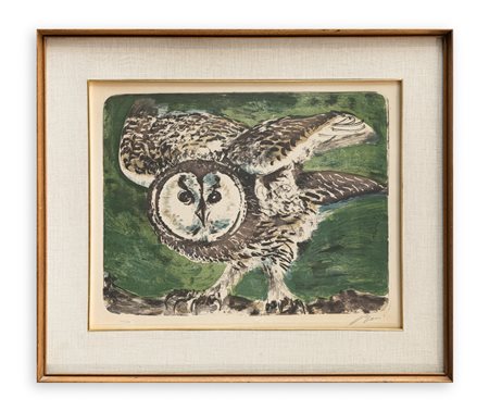 HANS ERNI (1909-2015) - Eule, 1959