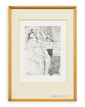 BRUNO SAETTI (1902-1984) - Colloquio con l'angelo, 1962