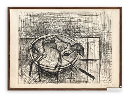 BERNARD BUFFET (1928-1999) - Le lapin écorché, 1955
