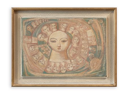 JOACHIM ESPOSITO (1908-?) - Giostra di teste femminili