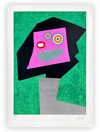 ENRICO BAJ (1927-2003) - Personaggio, 1969
