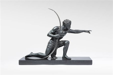 UGO CIPRIANI<BR>Firenze 1887 - Parigi 1960<BR>"Arciere" anni '30 del '900