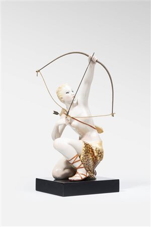 MANIFATTURA RONZAN<BR>Italia XX sec<BR>"Cacciatrice"