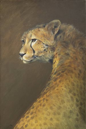 PITTORE NON IDENTIFICATO<BR>"Leopardo"