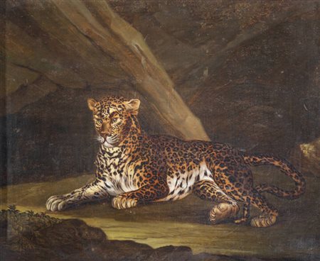 PITTORE ANONIMO<BR>"Leopardo"