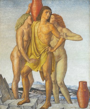 HARRY MORLEY<BR>Leicester 1881 - London 1943<BR>"Senza titolo (Hylas)"