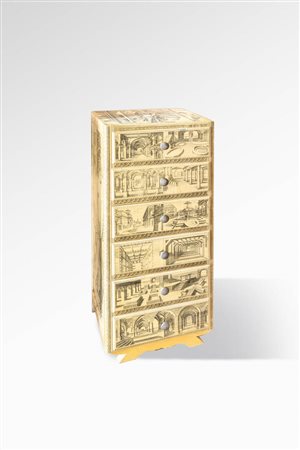FORNASETTI, nel gusto di<BR>Cassettiera settimanile