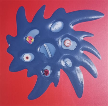 NUCARA RENZO Crema (Cr) 1955 Bang 10-37 2011 Resine, oggetti , colore...