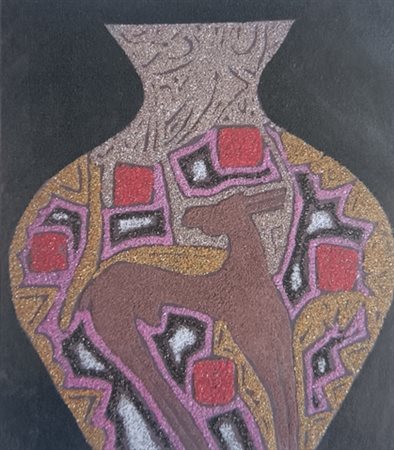 HASSAN FATHI Cairo (Cairo) 1957 Contenitore di luce 2009 Tecnica mista su...