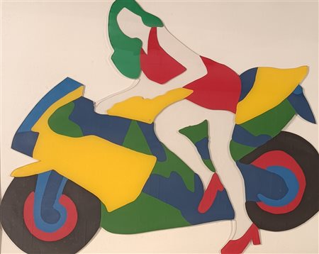 LODOLA MARCO Pavia (Pv) 1955 Pin up 2001 Smalto su perspex 80,00x99,00...