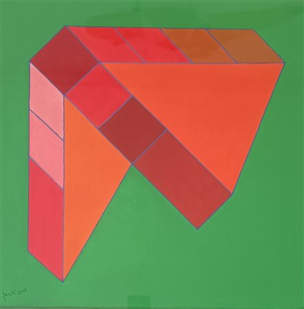 PERILLI ACHILLE Roma (Roma) 1927 Il libero 2005 Mista su tela...