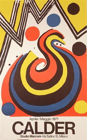 CALDER ALEXANDER Lawnton, Pennsylvania (Stati Uniti) 1898 Calder 1971 Off set...