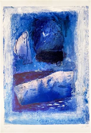 STURLA LUISO Chiavari (Genova) 1930 Frammenti marini 2003 Serigrafia su...