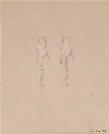 SHAW DAVID New York (Stati Uniti) 1965 Senza titolo 1993 mista su carta di...