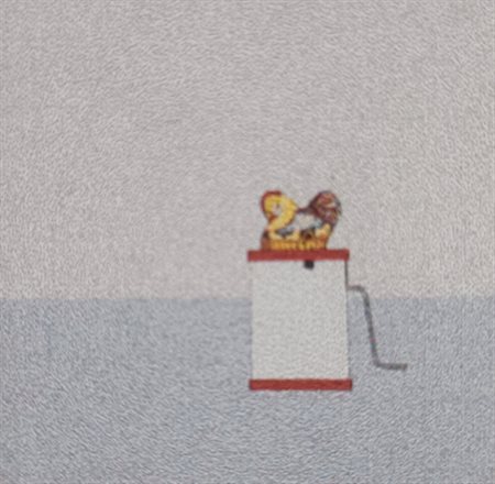 NOVAK IRO Zagabria (Croazia) 1944 Composizione 1979 Olio su tela e juta in...