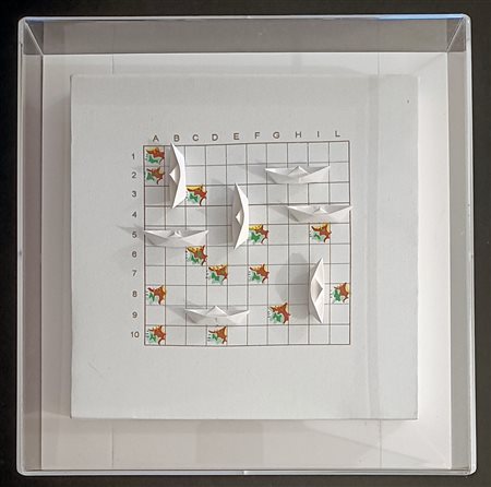 GUSMAROLI RICCARDO verona (Ve) 1963 battaglia navale 2009 Collage di barche...