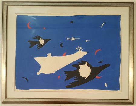 PANSERA MALEK Selva di Valgardena (Bz) 1940 Senza Titolo 1972 Tempera su...