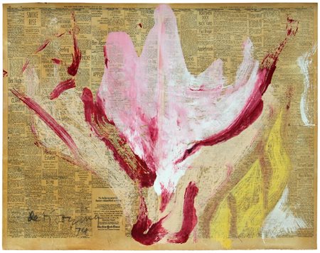 DE KOONING Willem, Composition rose et blanche